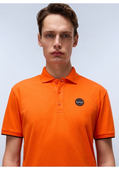Napapijri Napapıjrı Turuncu E-badge Sum Erkek T-shirt Np0a4ıdaa001