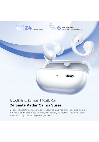 Soundpeats Pearlclip Pro Bluetooth 6.0 Kulak İçi Kulaklık