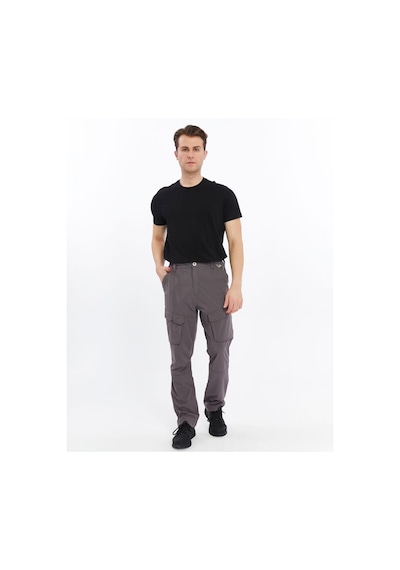 Mapamyumco Quick Dry Cargo Trekking Erkek Pantolon - Füme