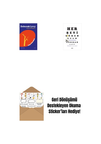 Yaşamanın Bedeli + Eve Yüzerken + Okuma Sticker'ları