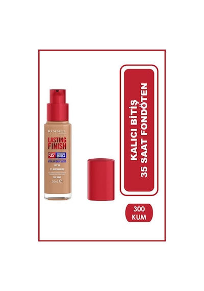 Rimmel London Lasting Finish Fondöten 300 Sand Deep
