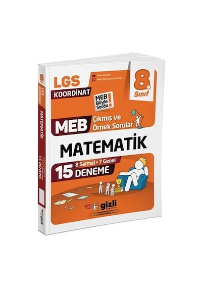 Gizli Yayınları 2026 8. Sınıf Lgs Matematik Meb Çıkmış Ve Örnek Sorular 15 Li Deneme - Meb Böyle Sordu