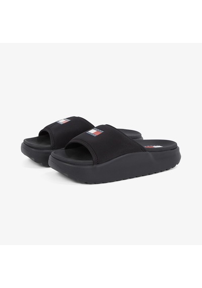 Tommy Hilfiger Comfy Pool Kadın Siyah Terlik 026 En0en02765 Siyah