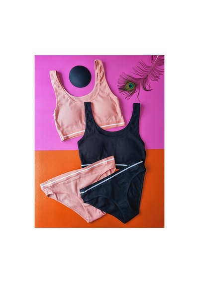 Demirsa Boutique Kaşkorse Kumaş 2'li Gül Kurusu Ve Siyah Renk Çıkarılabilir Pedli Büstiyer Ve Bikinili Alt Üst Takım Siyah-gül Kurusu Demirsa Boutique Kaşkorse Kumaş 2'li Gül Kurusu Ve Siyah Renk Çıkarılabilir Pedli Büstiyer Ve Bikinili Alt Üst Takım Siyah-gül Kurusu