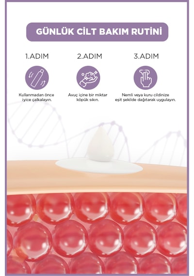 Cilt Bakım Köpüğü C Vitaminli & Hyaluronıc Acıd