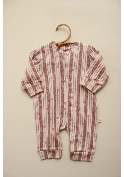 Oh La La Koala Apple Baby Jumpsuit Serisi Tulum Bej