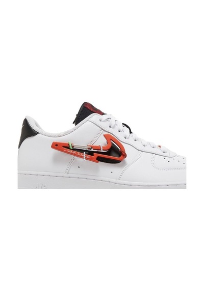 Nike Air Force 1 Low Carabiner Swoosh Red Spor Ayakkabı Çok Renkli