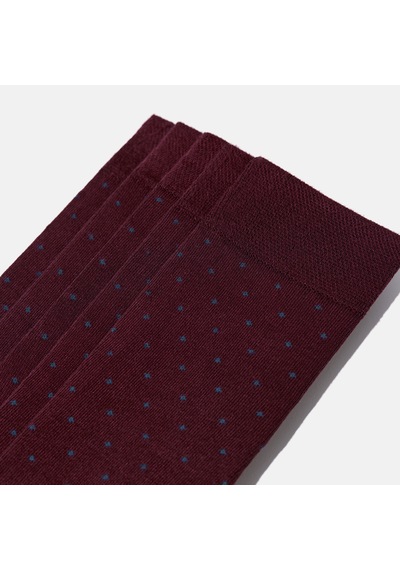 Dikişsiz Bambu Çorap Nokta Desenli Bordo Renk Bambu Erkek Çorap Kutulu 5 Çift Premium Uzun Çorap Soket Çorap Bambu Mix Dikişsiz Bambu Çorap Nokta Desenli Bordo Renk Bambu Erkek Çorap Kutulu 5 Çift Premium Uzun Çorap Soket Çorap Bambu Mix