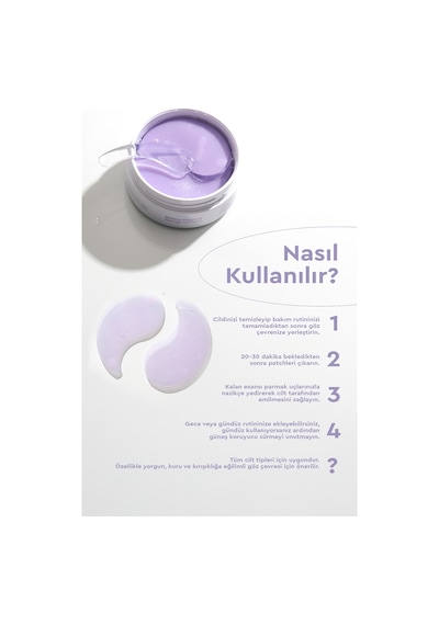 Bibimcos Retino-Peptide Hydrogel Eye Patch Göz Maskesi