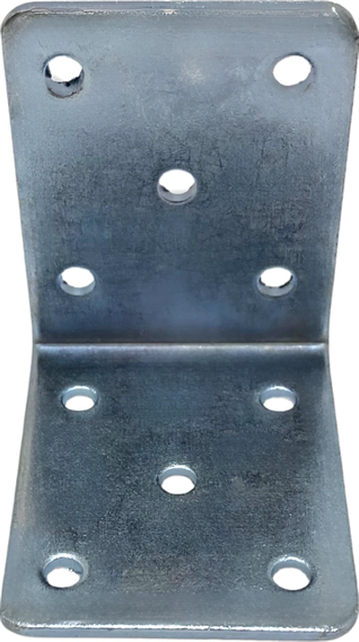 L Bağlantı Demiri Dolap Köşe Bağlantı Demiri Metal Ölçüler:50 50 40mm 8 Adet Gri