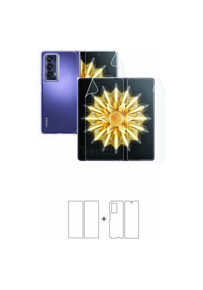 Honor Magic V2 Full Body 360 Derece Kaplama Ön Arka Ve Yan