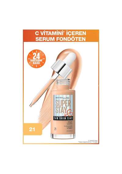 Maybelline Super Stay Skin Tint Fondöten - 21