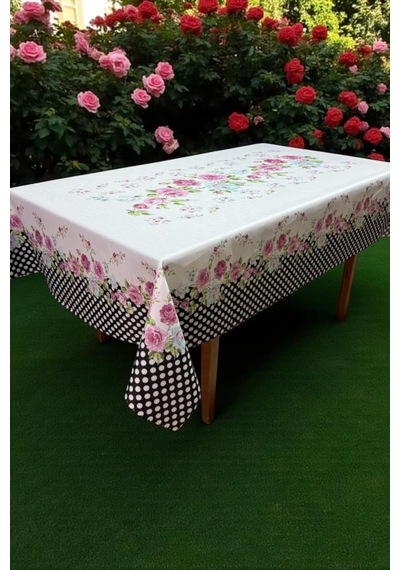 Rosella Dertsiz Masa Örtüsü 150x220 Cm Çok Renkli