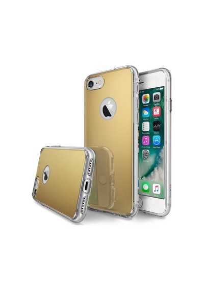 Ringke Mirror Fusion Apple Uyumlu iPhone 7 İle Aynalı Kılıf Royal Gold