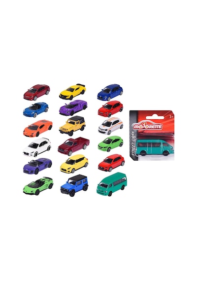 Majorette Street Cars Assortment, 18-asst. Sokak Arabaları