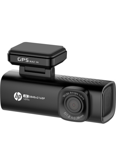 Hp F499x 4k Wdr, Araçiçi Kamera, 1.5 Inch Renkli Lcd Ekran, Gps Li, Wi-fi Destekli