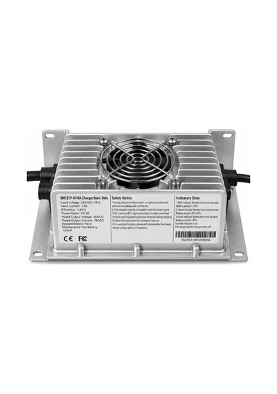 Endüstriyel Akıllı Akü Şarj Cihazı 60v 18a Smcz1p-6018a - 120ah Bakımsız Akü Şarj Aleti
