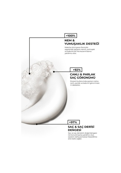 Matcha Therapy Mucize Moisture Shampoo Nemlendirici Yapılandırıcı Onarıcı Şampuan 250 Ml - 802107965 Tüm Saç Tipleri Matcha Therapy Mucize Moisture Shampoo Nemlendirici Yapılandırıcı Onarıcı Şampuan 250 Ml - 802107965 Tüm Saç Tipleri