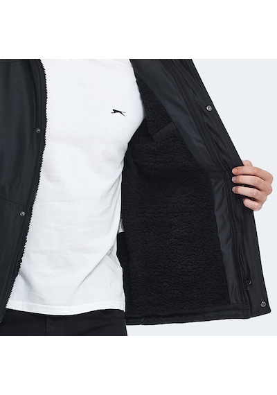 Slazenger HANKIN Erkek Mont &amp; Kaban Siyah
