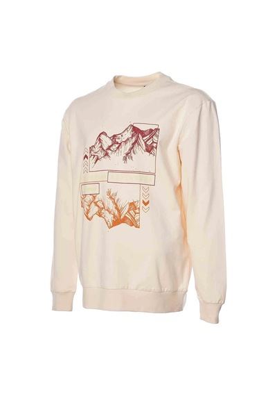 Hummel Erkek Sweatshirt Krem 921964-9820 Hmlgılberto 25kw61000141 W61h03