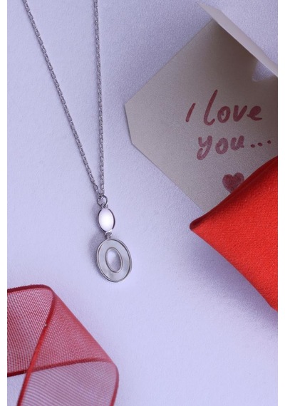 Innuendo Jewelry 925 Ayar Gümüş O Kolye Gümüş