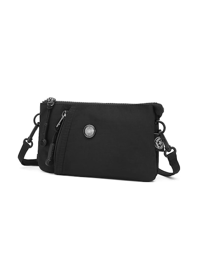 Smart Bags Mikro Poly Kumaş Uzun Askılı Kadın Cüzdanı 3343 Siyah