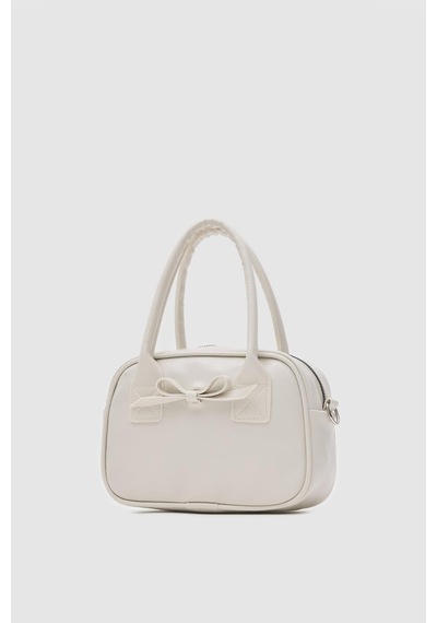 Shule Bags Perfect Kurdele Detaylı El Ve Çapraz Çanta Krem Krem