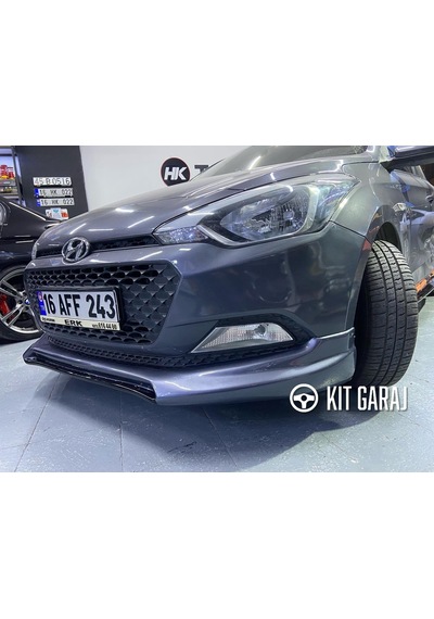 Kit Garaj Hyundai I20 Custom Ön Ek Plastik 2014-2018 Boyasız