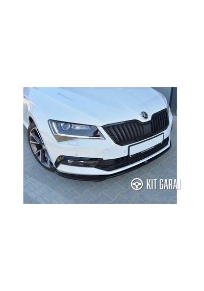 Skoda Superb Mk3 Ön Lip Plastik Boyasız