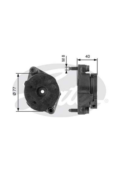 GATES T38345 V KAYIŞ GERGİ RULMANI TRANSPORTER T4  2.4D AJA