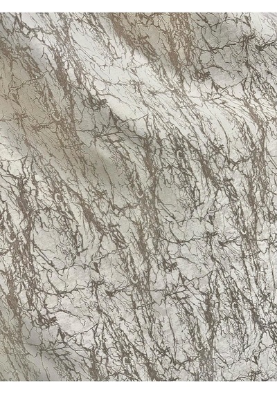 Velar Soft Krem/sütlü Kahve Fon Perde Tek Kanat 1/3 Sık Pile Krem