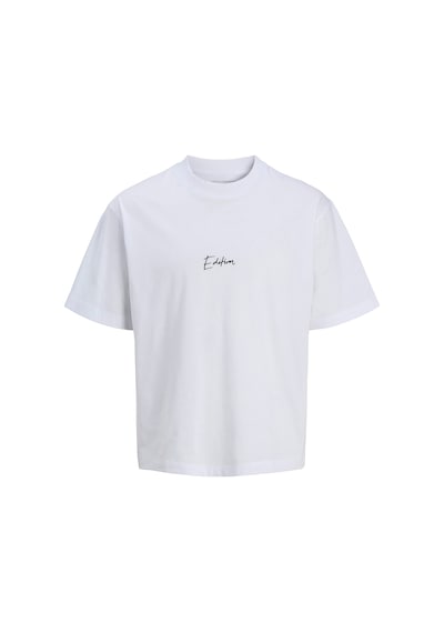 Jack & Jones Dynamic Script Erkek Beyaz Tişört 12273310-bw Beyaz