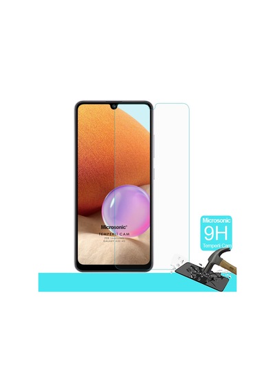 Microsonic Samsung Galaxy Uyumlu A32 4g Tempered Glass Cam Ekran Koruyucu