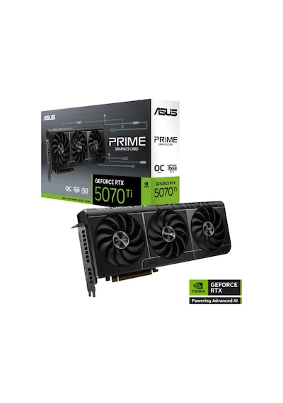 Asus Geforce Prıme-rtx5070tı-o16g 16gb Gddr7 256bıt 1xhdmı 3xdp Ekran Kartı