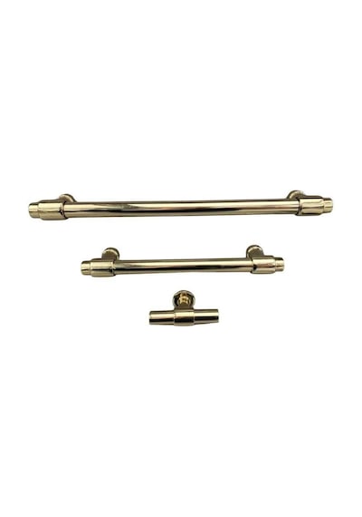 System Mobilya Kulbu Altın Renk 128mm Kulp Sy4686 0128 Gl-gl Çok Renkli