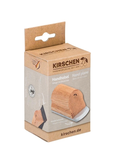 Kirschen 3809000 Ahşap Oval Uçlu Rende 50 Mm