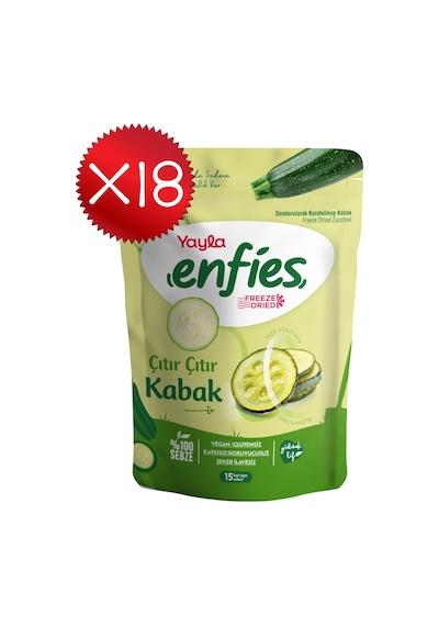 Yayla Enfies Freeze Dried Kabak 10 G X18 180 G