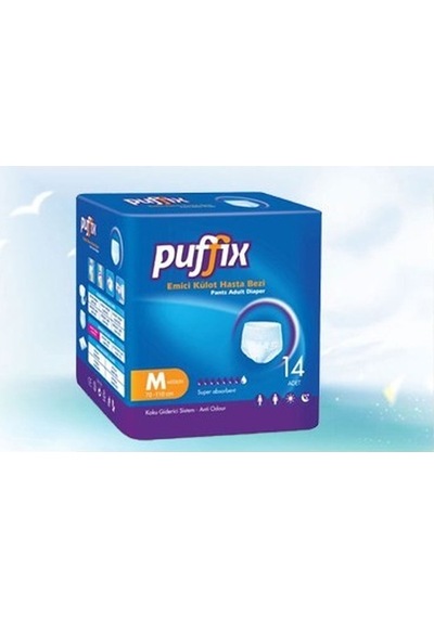 Puffix Emici Külot Hasta Bezi Medium 14'Lü