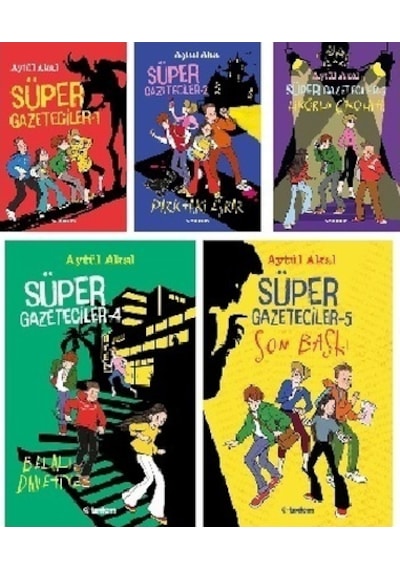 Süper Gazeteciler Serisi Seti - 5 Kitap Takım - Aytül Akal - Tudem Yayınları