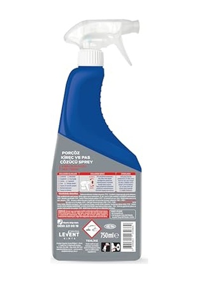 Porçöz Ekstra Güçlü Kireç Çözücü Sprey 750 Ml Diğer