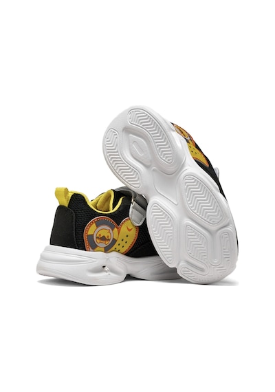 Tonny Black Çocuk Unisex Siyah Sarı Tonny Black Işıklı Cırtlı Ayakkabı