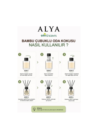 Nature's Scents Juicy Apple Bambu Çubuklu Oda Kokusu- Elma Kokusu