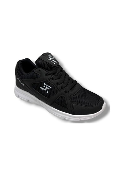 Luttoon 251-26 Anorak Deri Anatomik Sneaker Siyah Beyaz 36-39