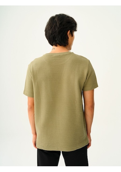 LOFT Regular Fit Erkek Tshirt K.kol Lf2037094 Q1.v1 Haki