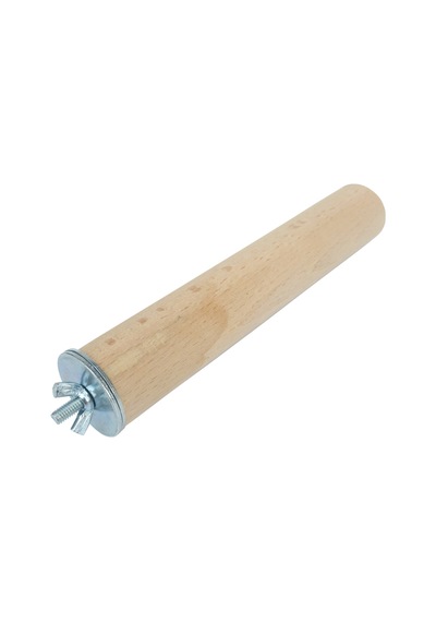 Vixpet Venty Büyük Papağan Tüneği 20 Cm 36 Mm / Doğal Ahşap Kuş Tüneği