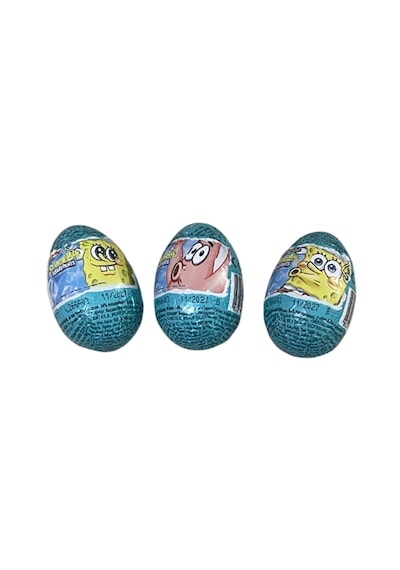 Zaini Spongebob Sünger Bob Çikolatalı Sürpriz Yumurta 24 Adet