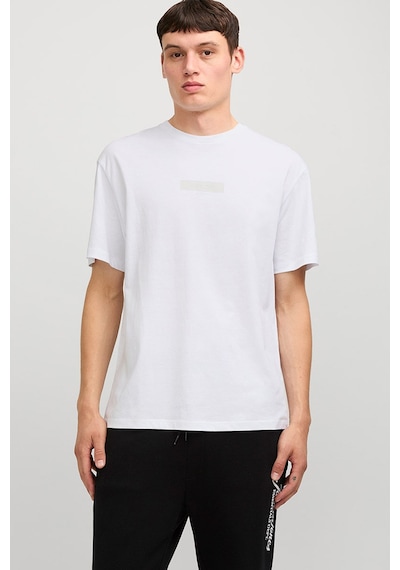Jack & Jones Jjtaka Erkek Tişört Beyaz
