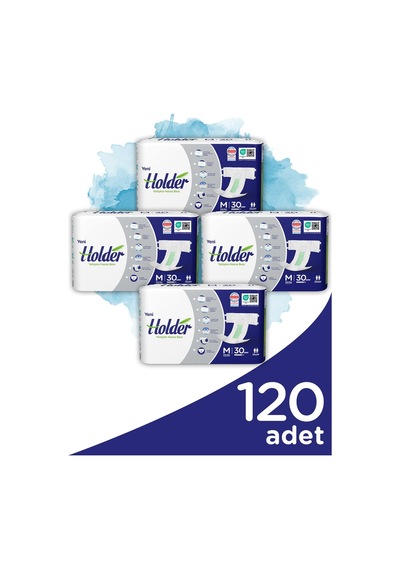 Holder Yetişkin Belbantlı Hasta Bezi Medium 30 X 4 Adet Diğer