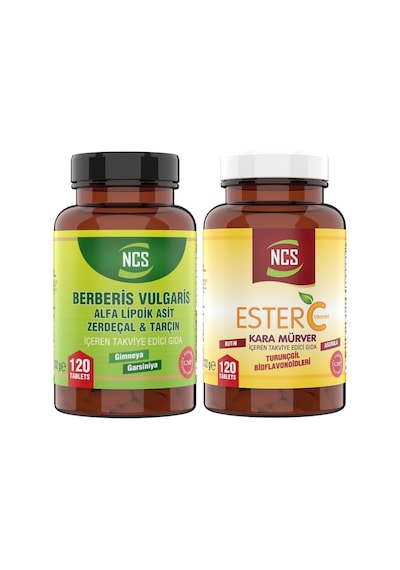 Ncs Berberis Vulgaris 120 Tablet + Ncs Ester C Vitamini 120 Tablet
