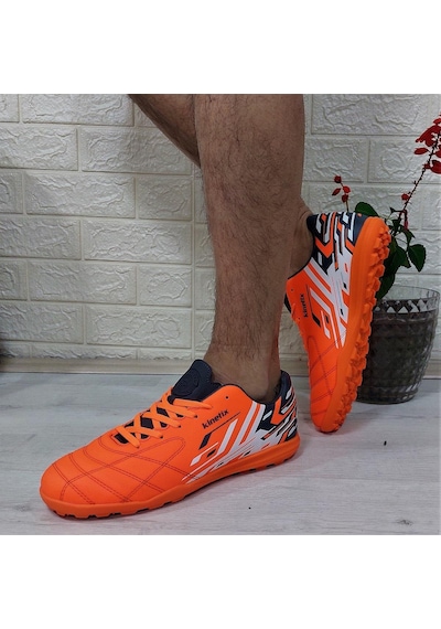 Kinetix Kamıkaze Tf Turuncu Kaymaz Halı Saha Futbol Ayakkabı 001